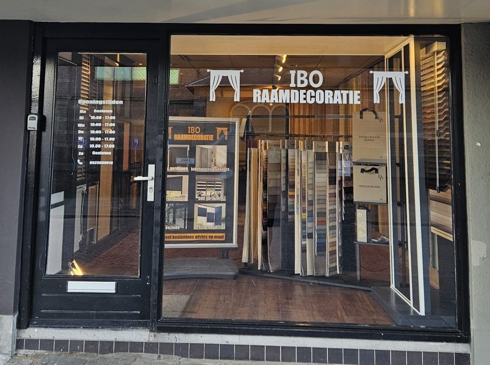 IBO Raamdecoratie voorpui in Katwijk