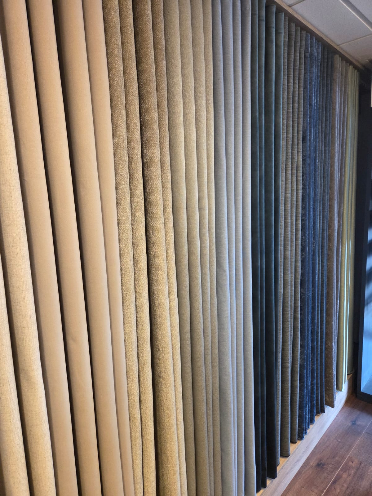 Overgordijn landelijke stijl